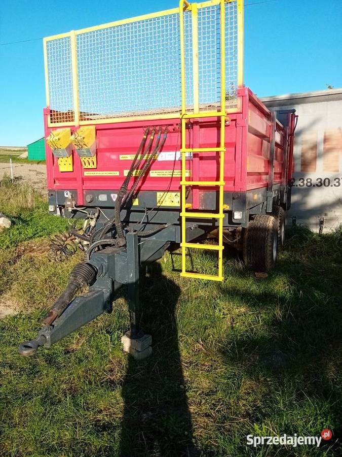 Rozrzutnik obornika metal fach 6ton nieuszkodzony świętokrzyskie Starachowice