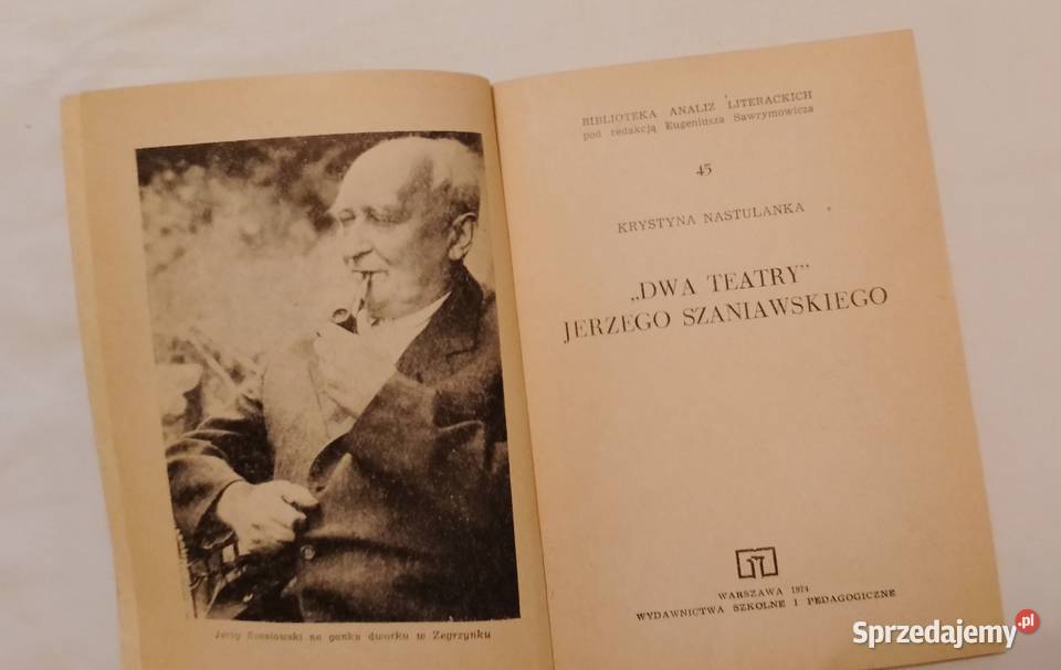 Opracowanie omówienie dramatu DWA TEATRY Jerzego Oborniki sprzedam