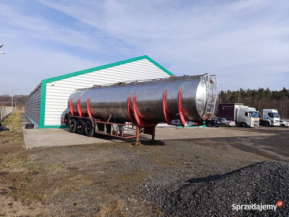 Naczepa cysterna nierdzewna 36m3 opolskie