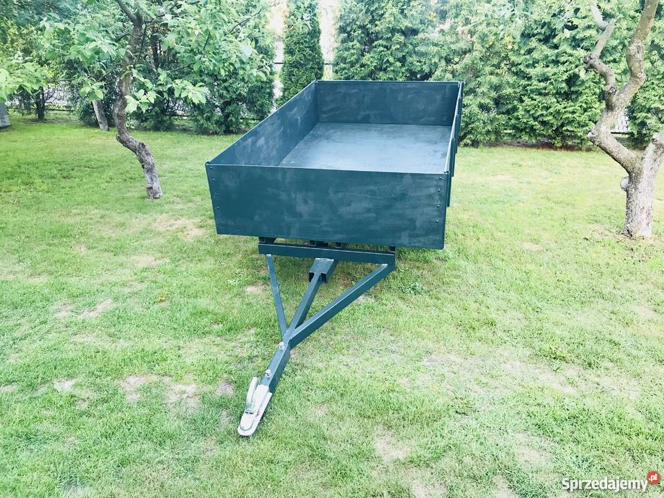 Przyczepa przyczepka samochodowa ogrodowa pełny VAT