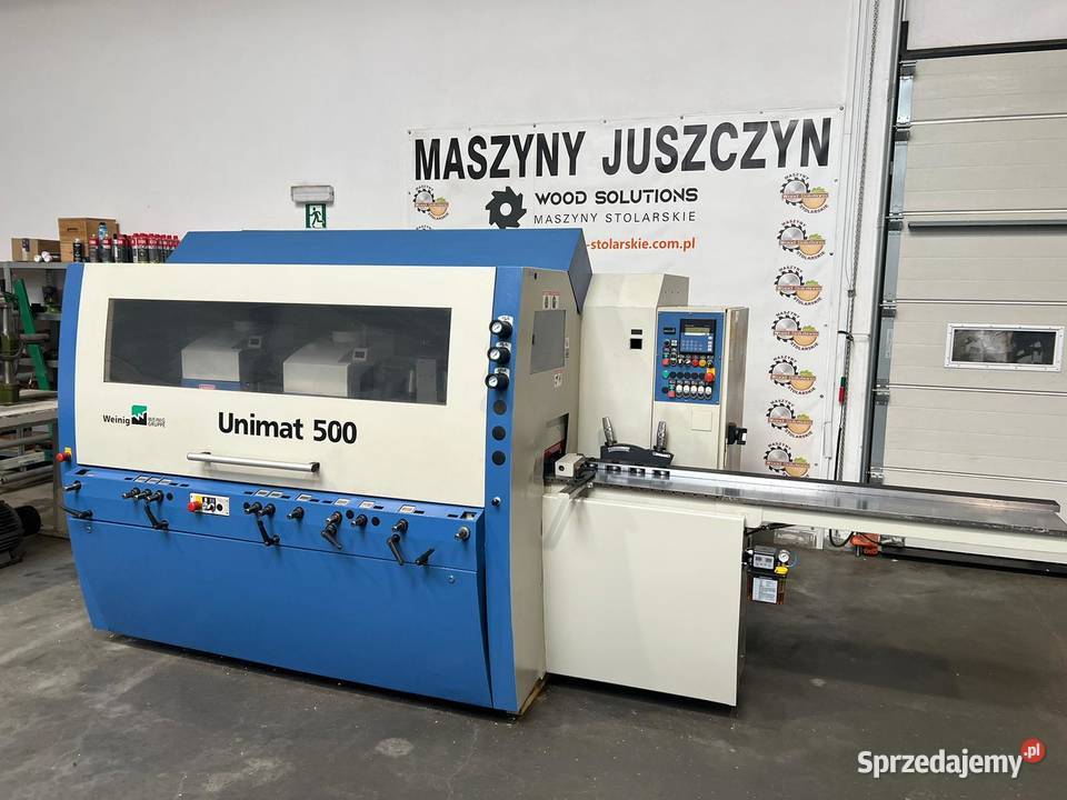 Strugarka czterostronna Weinig Unimat 500 Juszczyn