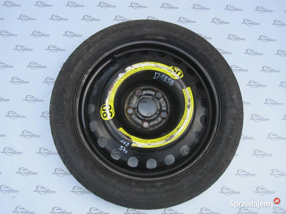 MERCEDES CLK W209 A4 B6 koło dojazdowe 1258017 sprzedam
