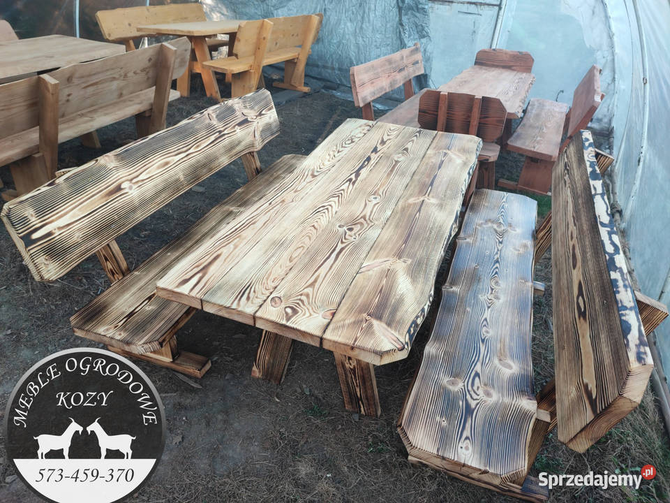 PROMOCJA Huśtawka drewniana z grubych bali plac Bytom