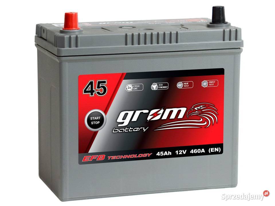 Akumulator GROM EFB STARTSTOP 45Ah 460A Japan Chełm