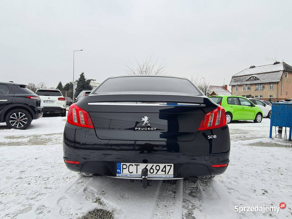 Peugeot 508 Navi Skóra Grzane Fotele Klimatronik gniazdo USB Wągrowiec sprzedam