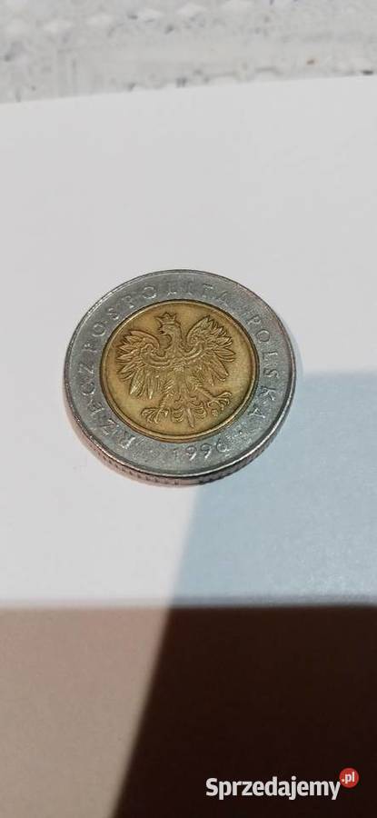 Moneta 5zlz 1996r Skoczów