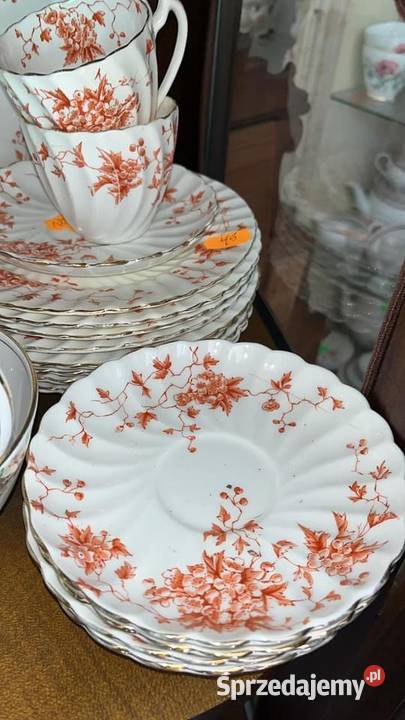 Talerzyk z manufaktury Dawid Chapman Sons M Porcelana i szkło Gdańsk