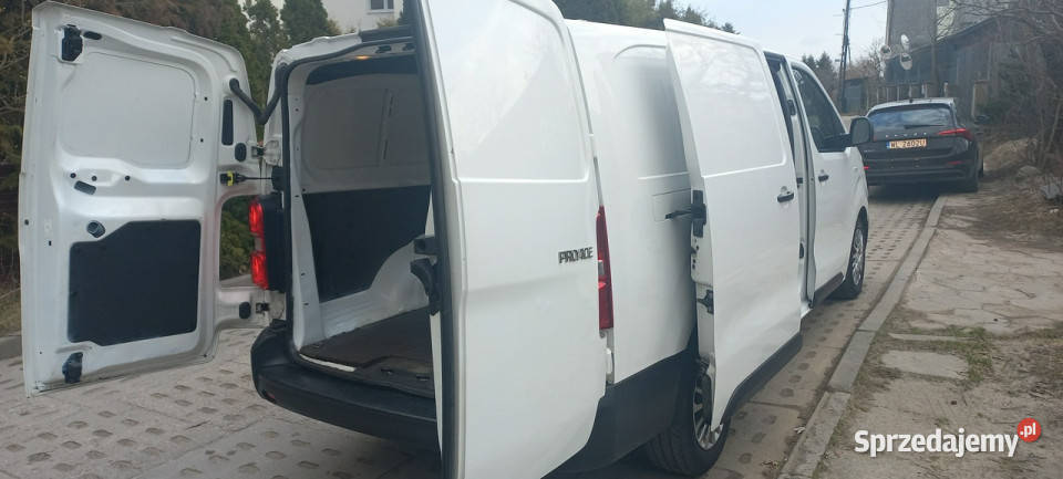 Toyota ProAce Rezerwacja Long Maxi Salon 399 Net klimatyzacja pomorskie Gdańsk