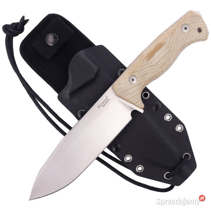 Nóż LionSteel Natural Canvas Micarta Satin CPM mazowieckie Warszawa