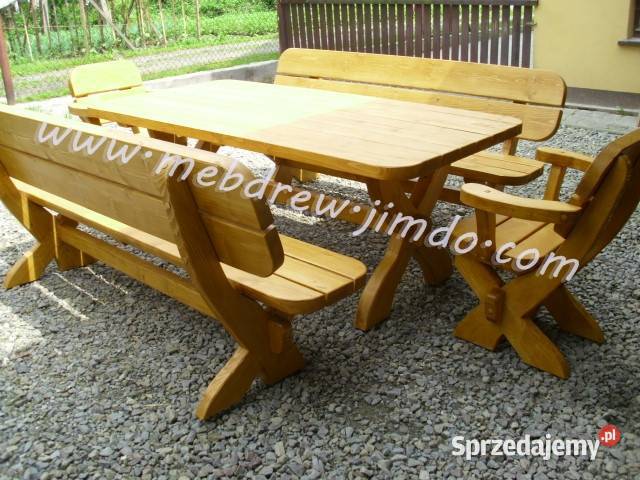 komplet ogrodowy zestaw meble ogrodowe stół