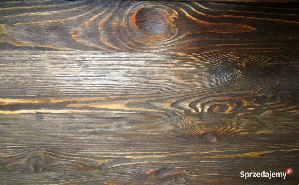 Rustykalna kolonialna skrzynia postarzana kufer 110cm Radków