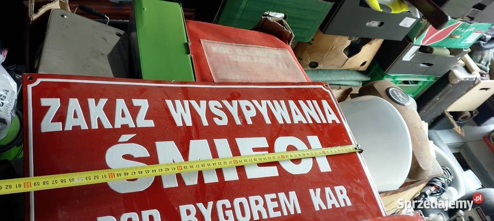 Tablica emaliowana stara duża droga prawdziwego Jarosław sprzedam