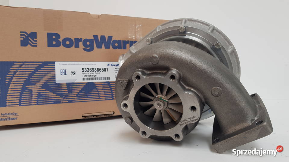 Turbosprężarka BorgWarner KKK 53369886507 Częstochowa