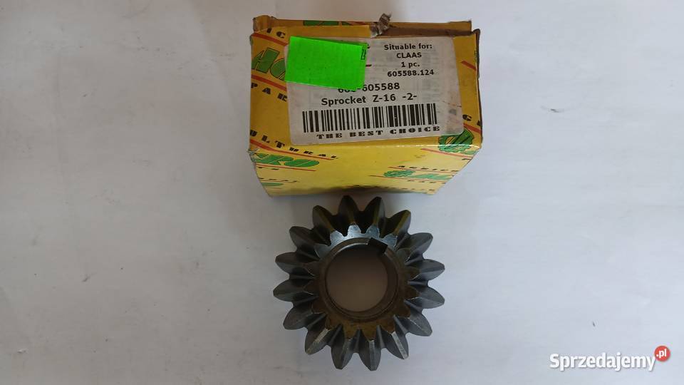 Koło zębate wysypu Claas 605588