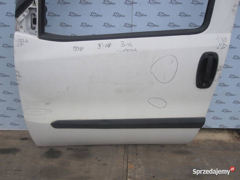 DOBLO II COMBO D 12r drzwi lewe przód świętokrzyskie