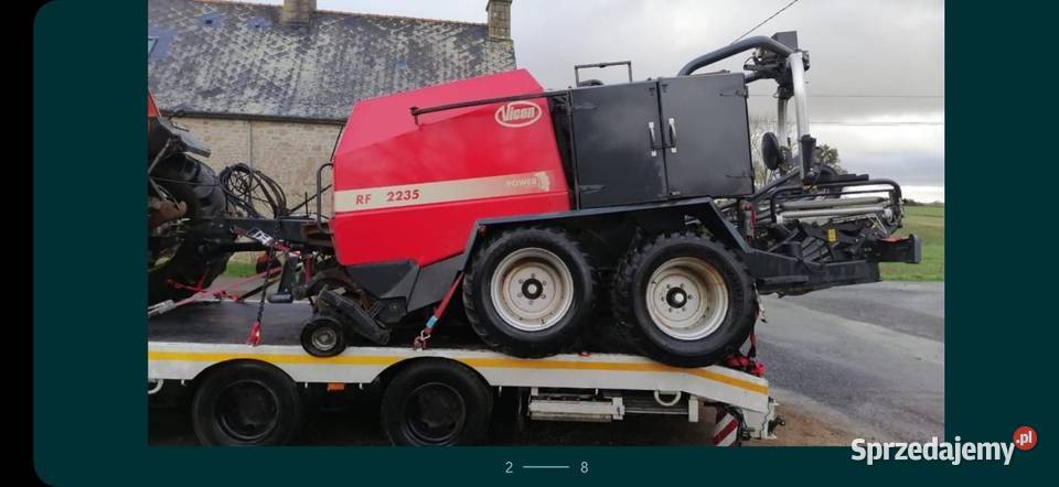 Praso owijarka Vicon 2235 Power Track KUHN Noże Jabłonowo Pomorskie