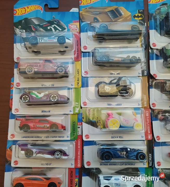 Hot Wheels modele Gdańsk