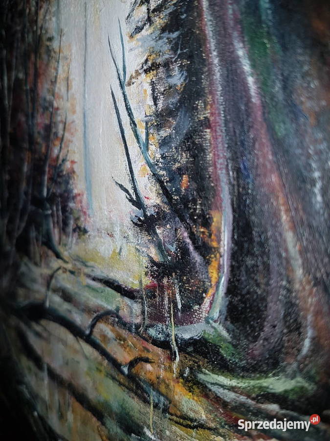 Obraz malowany na płótnie wym37x51 Mielec