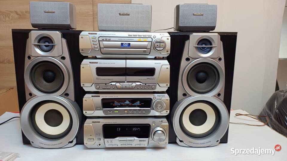 Wieża Technics dv280 ładny klasyk Łęka Opatowska