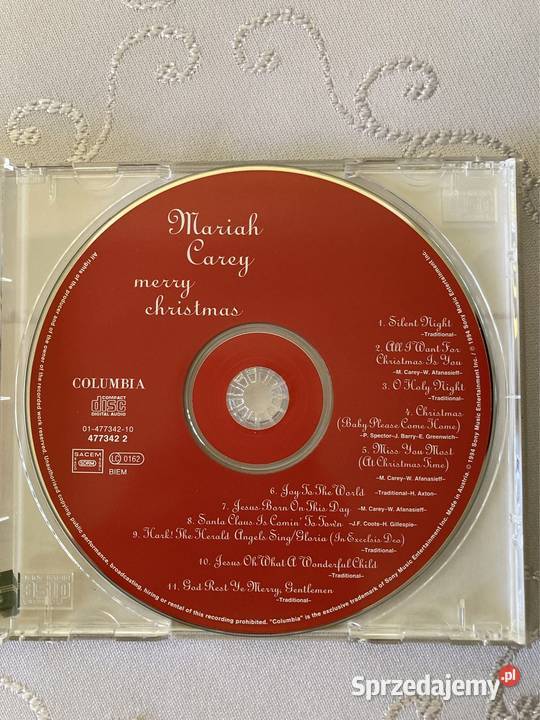 Płyta Cd Album Wydanie I Mariah Carey Merry śląskie Czerwionka-Leszczyny