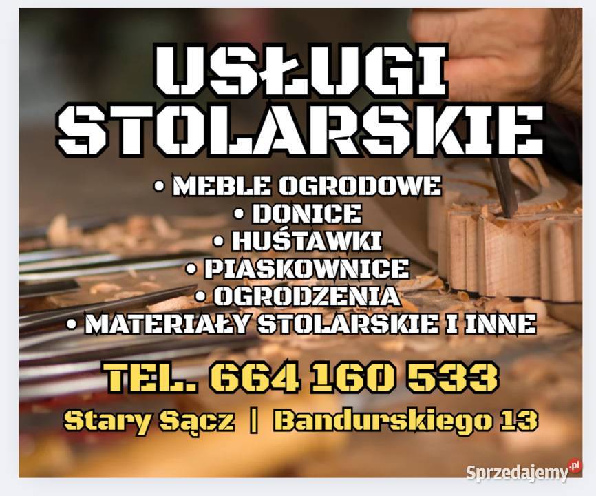 Usługi stolarskie Stary Sącz