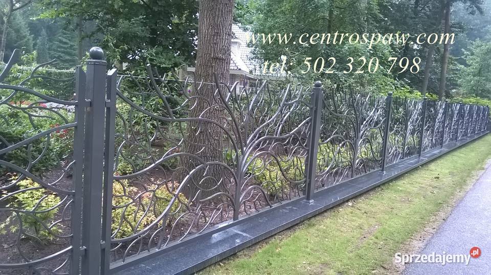 Ogrodzenie kute przęsło śląskie Częstochowa