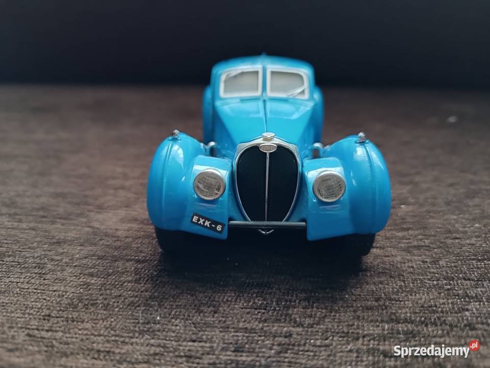 Kolekcjonerski model auta Bugatti Atlantic 1936 Szczyrk