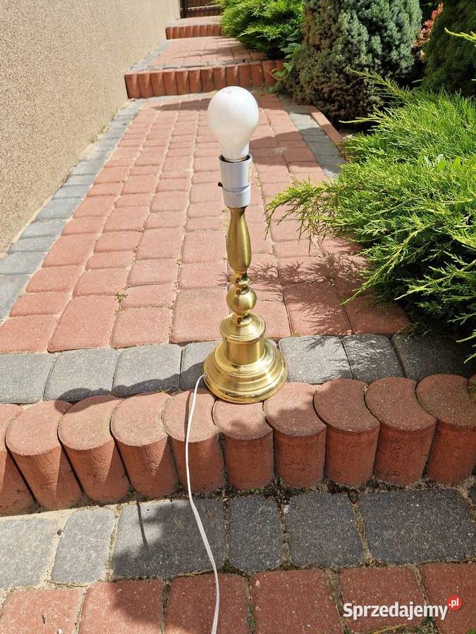 Lampa mosiężna sprzedam