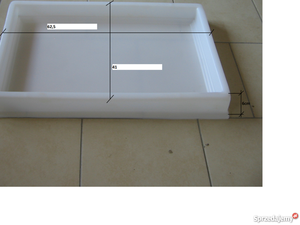 Kuweta plastikowa 60x40x6 Wrocław
