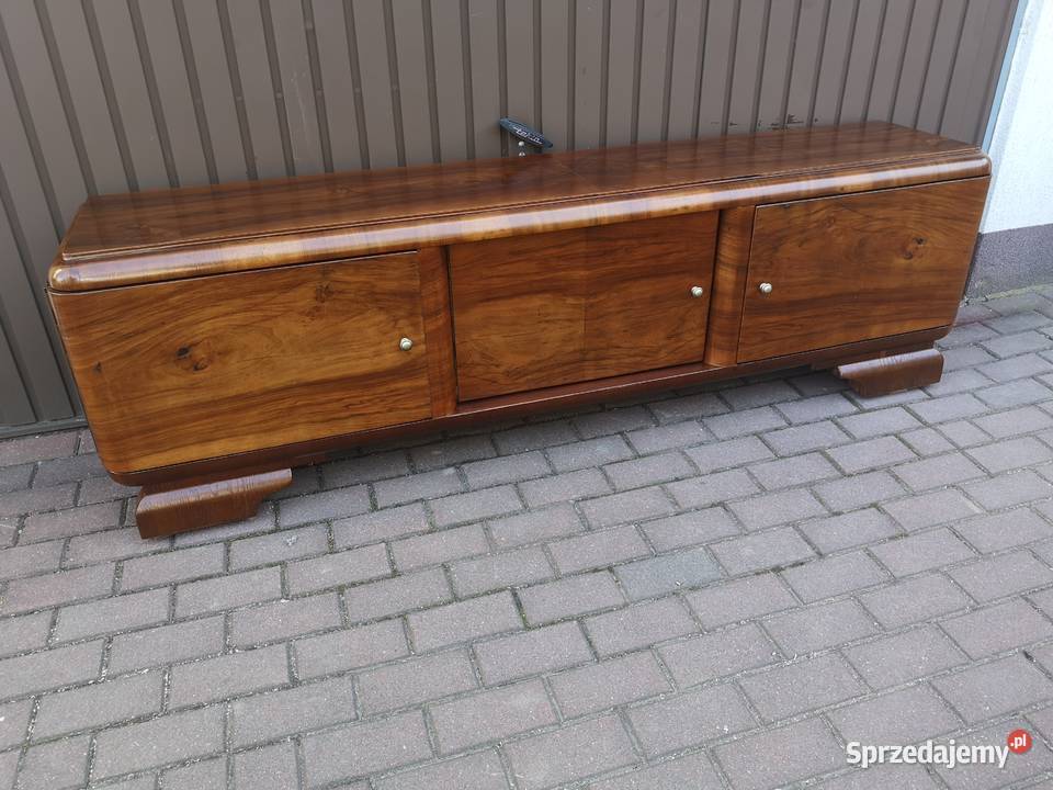 Komoda ARTDECO RTV Orzech Niska Solidna 200 Meble wielkopolskie Swarzędz