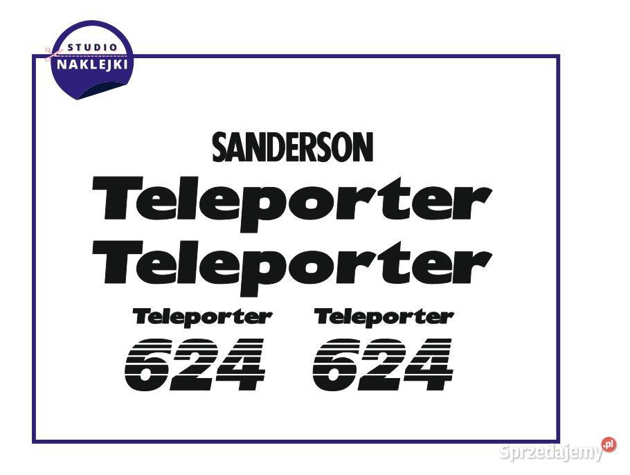 Naklejki Ładowarka Teleskopowa Sanderson Mogilno