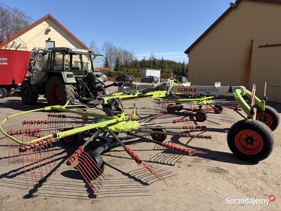 Zgrabiarka 2 karuzelowa Claas Liner 2900 89m Claas Myszyniec