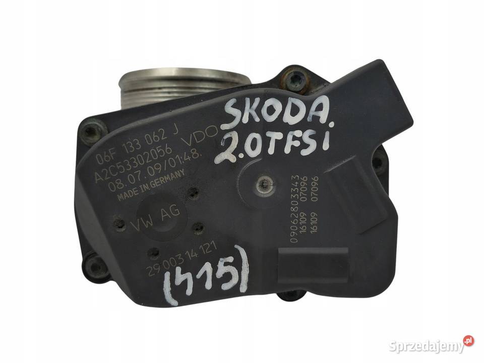 PRZEPUSTNICA VDO VW Audi Skoda Seat 20 TFSI
