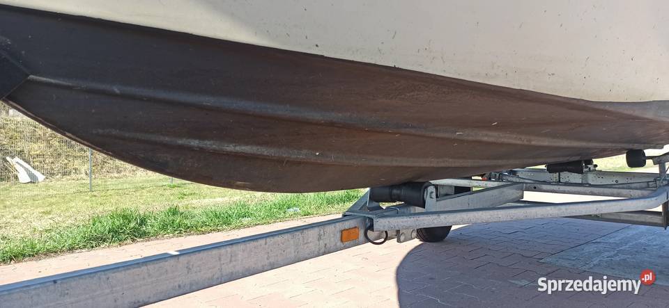 Łódź motorowa wedkarska Sporty wodne lubuskie Nowogród Bobrzański