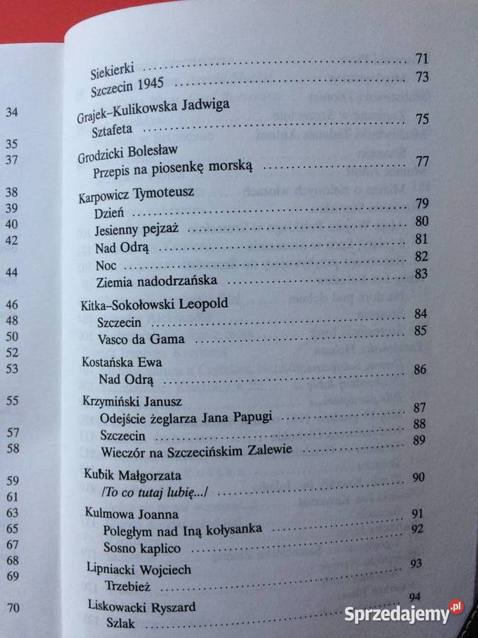 372 Wiersze I Poematy O Ziemi Szczecińskiej Szczecin