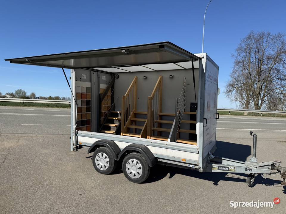 Przyczepa tandem brenderup 2000 2012r Solnica