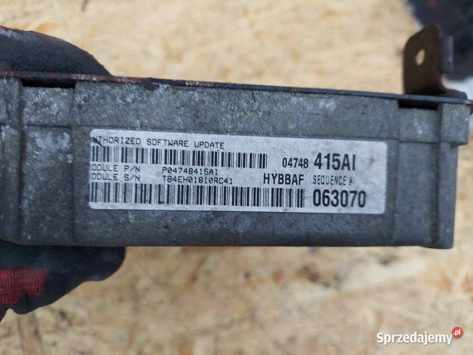 STEROWNIK SILNIKA KOMPUTER CHRYSLER VOYAGER osobowe Gliwice