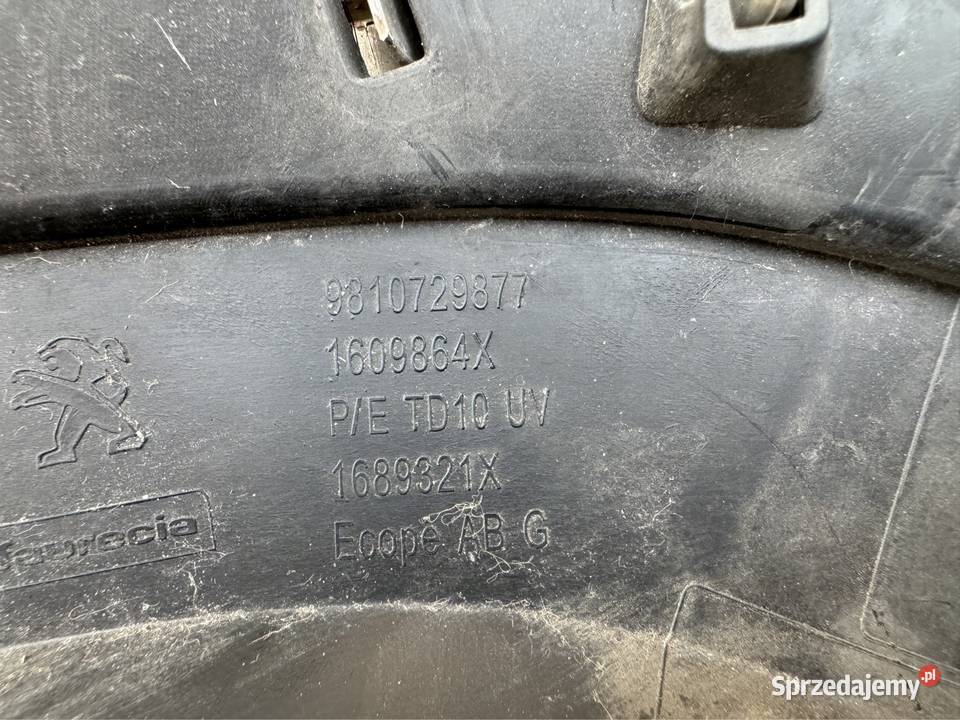 Kratka lewa prawa LH Peugeot 208 lift 9810729877 Międzychód