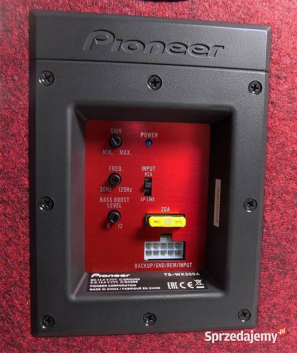 Pioneer TSWX300A 1300W dolnośląskie Wałbrzych