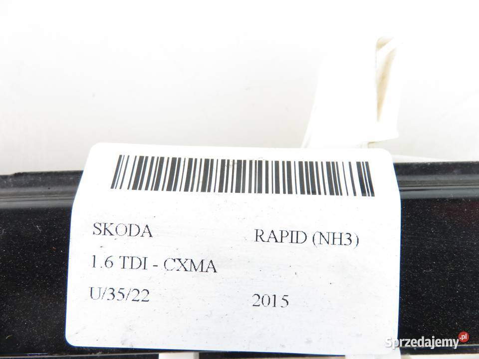 PODNOŚNIK SZYBY PRAWY TYLNY SKODA RAPID NH3 Mechanizmy opuszczania szyb