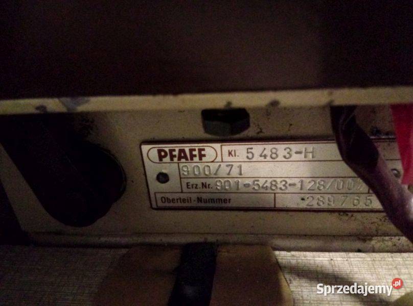Stębnówka Łańcuszkowa PFAFF Servo 220V Juki Wałbrzych