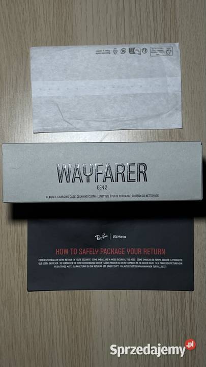 RayBan Meta Wayfarer Gen 2 Shiny Black