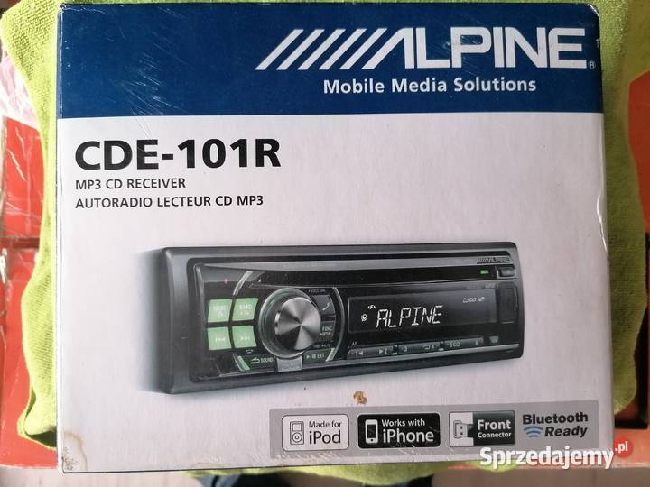 Radio ALPINE CDE101R Alpine Piaseczno