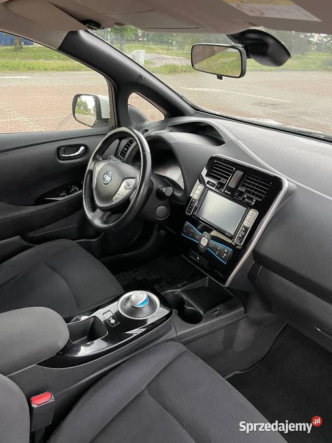 Nissan Leaf 24kWh Biała perła lift warmińsko-mazurskie Elbląg sprzedam