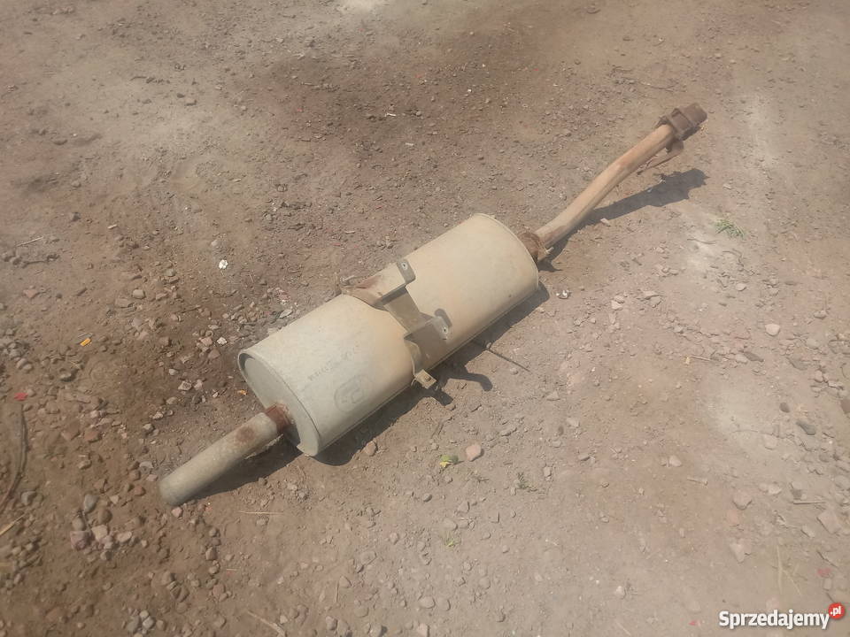 IVECO EUROCARGO TŁUMIK KOŃCOWY WYDECH Bieleń