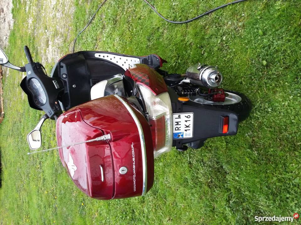 Skuter MAGNUS ZNEN SUPER Stan idealny na majówkę 4170km Borowa sprzedam