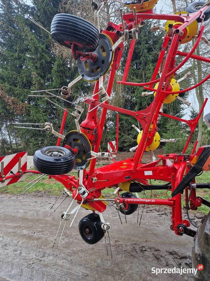Przewracarka Pottinger 810 HIT Maszyny zielonkowe Grabowiec
