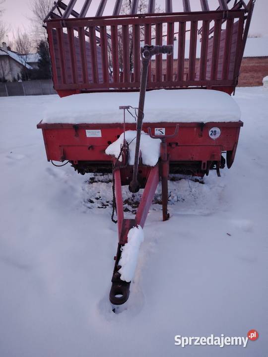 Przyczepa samozbierajaca nieuszkodzony Kraśnik