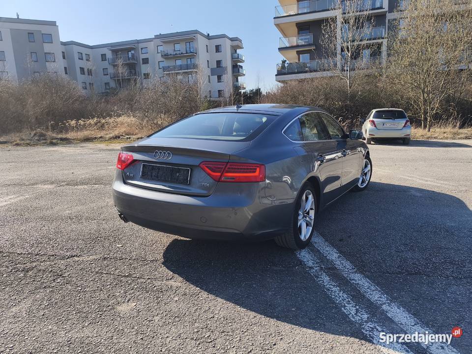 Zadbana Audi A5 światła przeciwmgielne świętokrzyskie Kielce