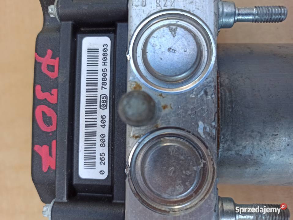 pompa ABS PEUGEOT 307 0265800406 9663345480 Bolesławiec sprzedam